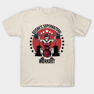 Geisha Halloween Gym T-Shirt